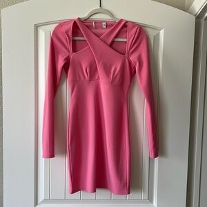 ASOS pink dress